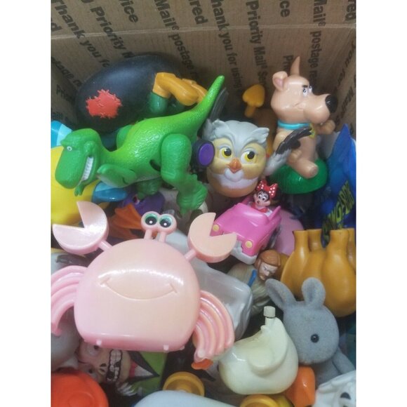 Disney & Burger King Push Wind Up Other Toys Mixed Lot Pretend Play 3.6 lbs - Picture 4 of 4